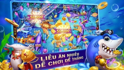 Bắn cá sấu vàng - Game hay cực chất đổi thưởng liền tay